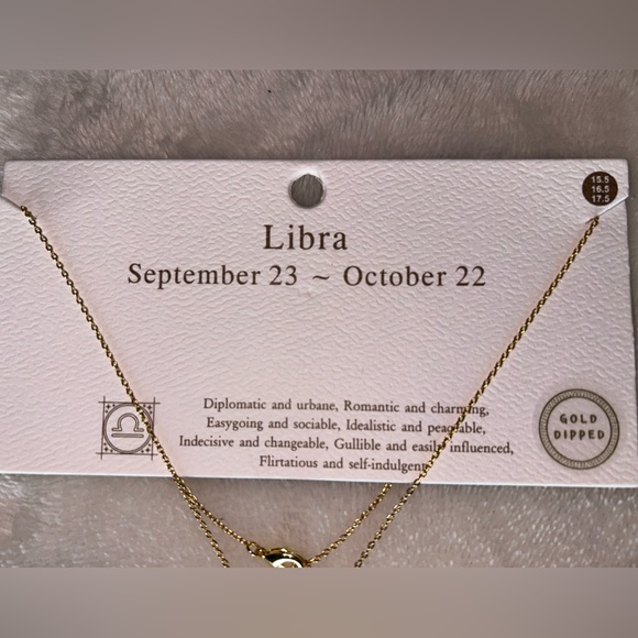 Libra necklace - Picture 3 of 3